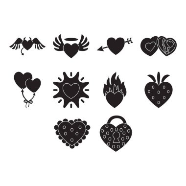 sevimli simge vektörünün koleksiyonu