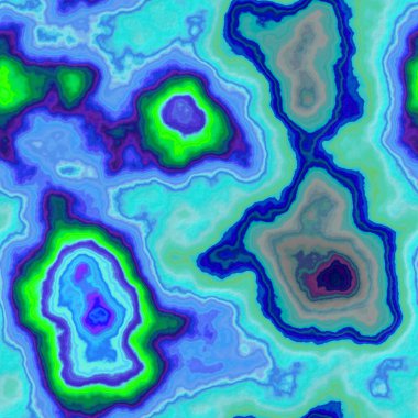marble agate stony seamless pattern texture background rough surface - color turquoise navy blue highlight green purple