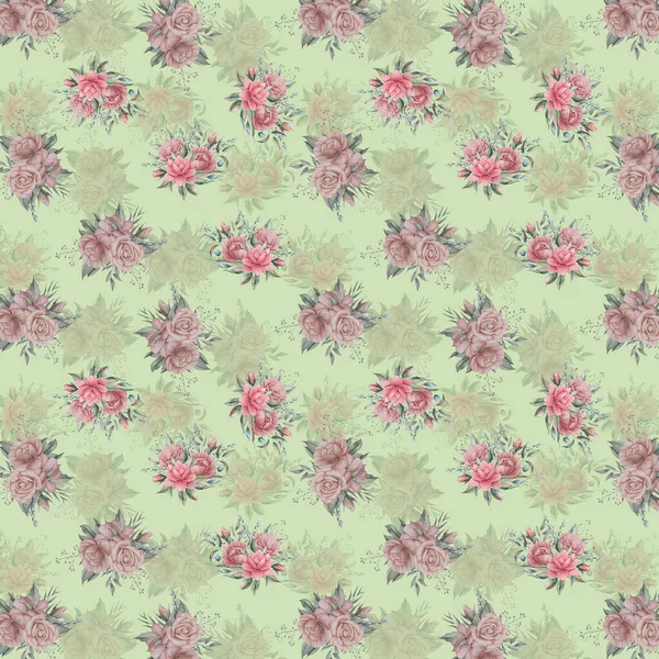 Pakistan Dijital HD Her Yerde Dijital Kurtis Tasarımı İçin Çiçek Deseni Tasarımı