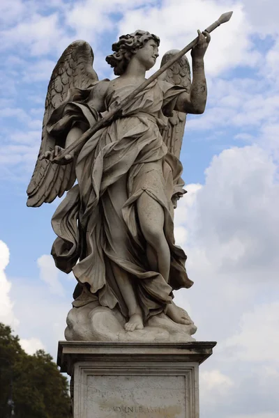 Statue Dans Ville Rome — Photo
