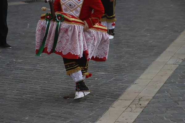 Basque Folk Dance Festival — Fotografia de Stock