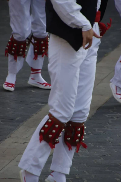 Festivalul Dans Basc Stradă — Fotografie, imagine de stoc
