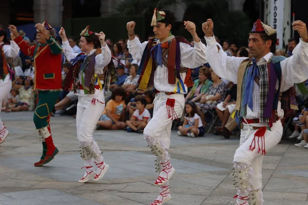 Tancerze Ludowi Kraju Basków — Zdjęcie stockowe