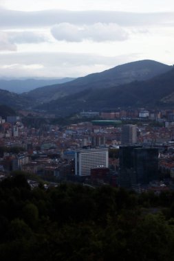 Bilbao bir tepeden görüldü