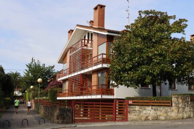 Bilbao şehrindeki şehir manzarası