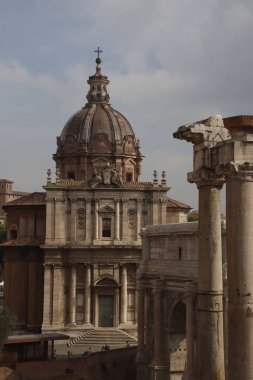 Romanlar kentinde klasik şehir manzarası