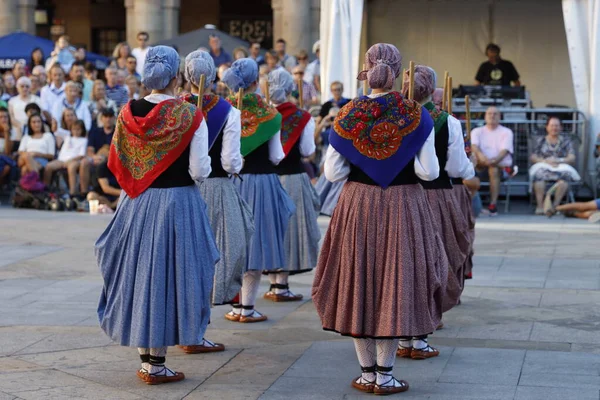 Festival Danse Folklorique Basque Plein Air — Photo
