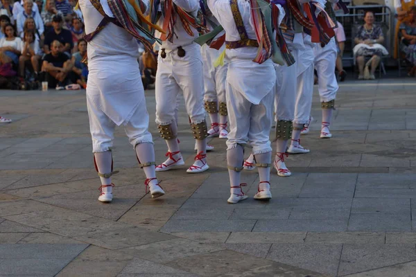 Festa Della Danza Popolare Basca All Aperto — Foto Stock