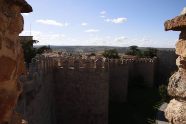 Avila, İspanya 'da klasik mimari
