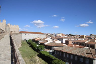 Avila, İspanya 'da klasik mimari