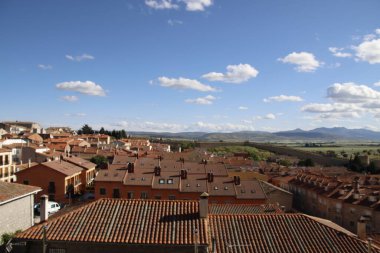 Avila, İspanya 'da klasik mimari