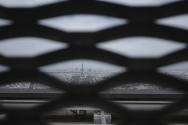 Paris şehrinin mimarisi.
