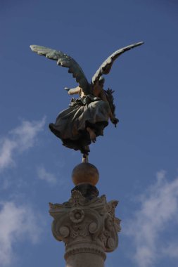 Sculpture in the city of Rome, Italy