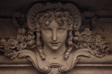 Sculpture in the city of Rome, Italy