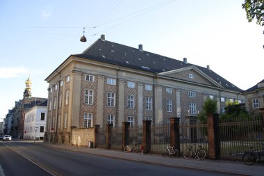 Danimarka 'nın Kopenhag şehrinde şehir manzarası