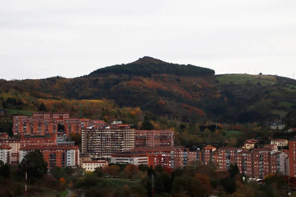 Jesienny Dzień Mieście Bilbao — Zdjęcie stockowe