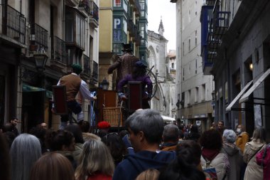 Street festival in Bilbao