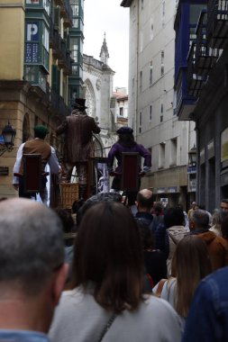 Street festival in Bilbao