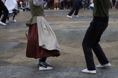 Basque folk outdoor exhibition