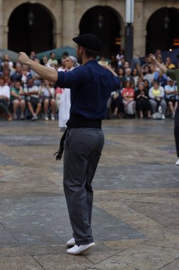 Basque folk outdoor exhibition