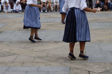 Basque folk outdoor exhibition