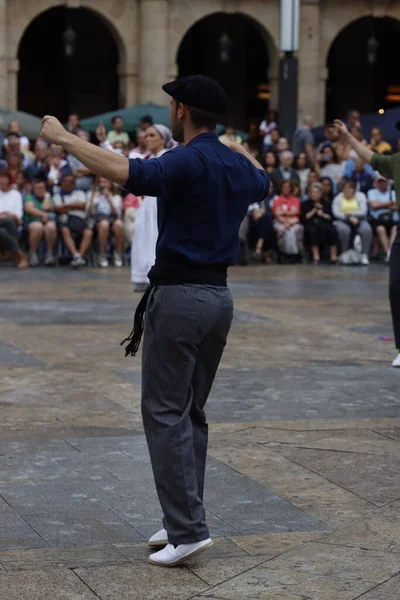 Basque folk outdoor exhibition