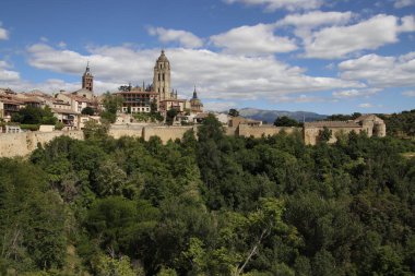 Segovia, İspanya 'da klasik mimari