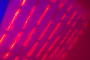 Abstract lights background in a dark room