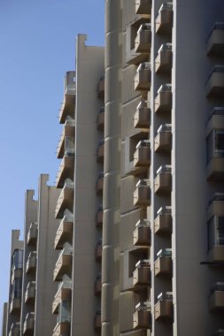 Building in the village of Biarritz, France