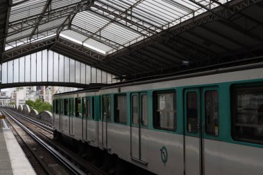 Fransa 'nın Paris şehrindeki şehir manzarası