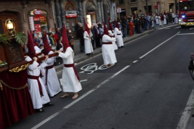 Holy week parade in Spain