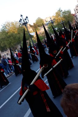 Holy week parade in Spain