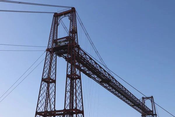 Κρεμασμένη Γέφυρα Του Biscay Ισπανία — Φωτογραφία Αρχείου