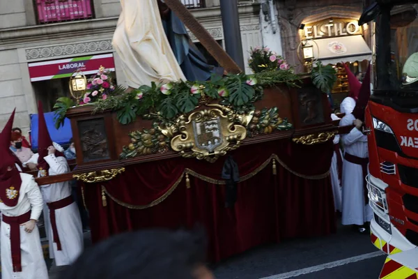 Holy Week Parade Spain — Φωτογραφία Αρχείου
