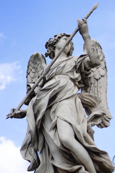 Posąg Mieście Roma — Zdjęcie stockowe