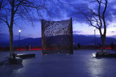 Bilbao 'daki şehir parkı