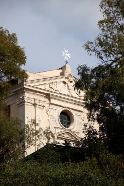 Classic architecture in the downtown of Rome, Italy