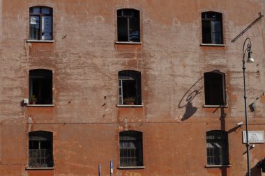 Classic architecture in the downtown of Rome, Italy