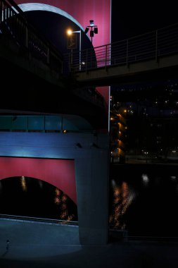 Bilbao şehrinin mimarisi.