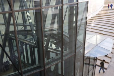 İspanya 'nın Bilbao şehrinde modern mimari