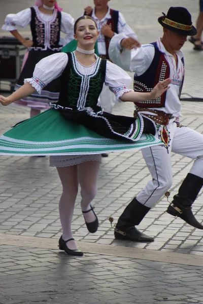 Slovak Folk Dance Outdoor Festival — Foto de Stock