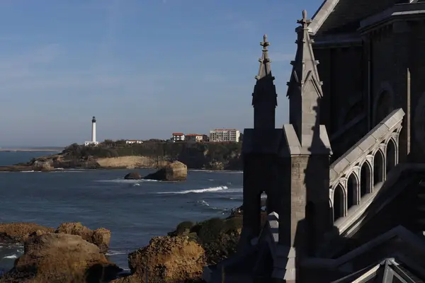 stock image Urbanscape in Biarritz, France