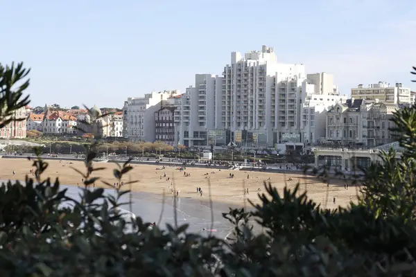 Biarritz, Fransa 'da şehir manzarası