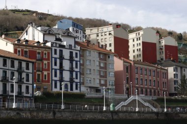 Bilbao şehrinin mimarisi.