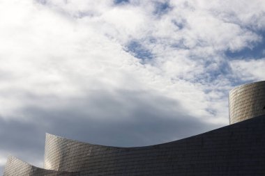Bilbao şehrinin modern mimarisi