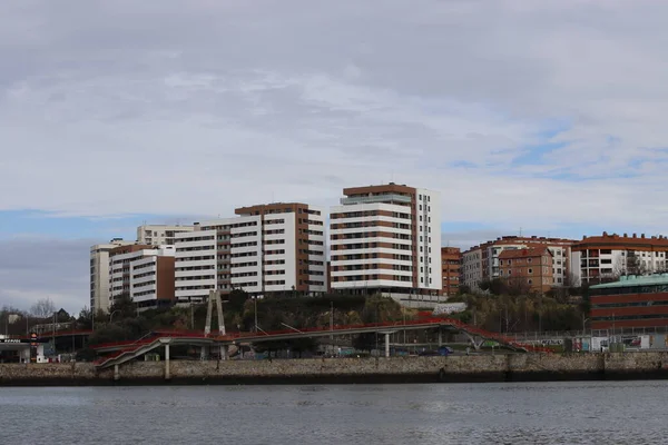 Architettura Nella Città Bilbao Spagna — Foto Stock