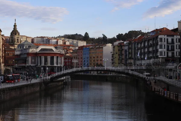 Gebäude Der Stadt Bilbao — Stockfoto