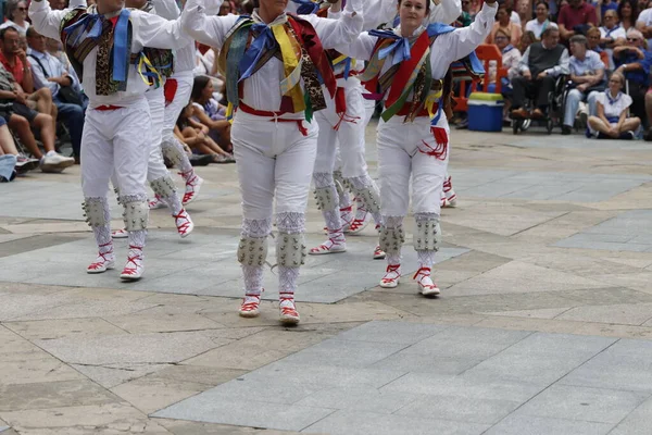 stock image Basque folk dance festival