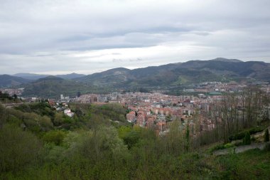 Bilbao şehrindeki şehir manzarası