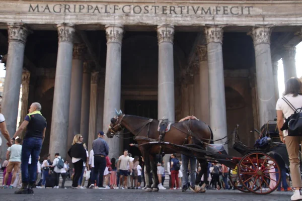 Tourists City Rome — Stock Photo, Image